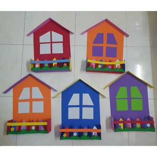 Góc nỉ mầm non - Góc thư viện