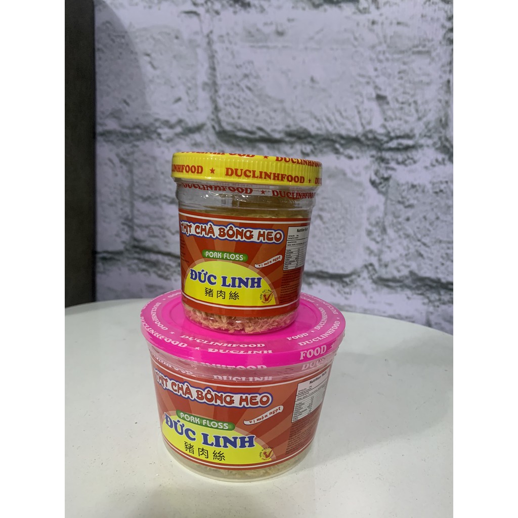 Chà bông heo vị Đức Linh Hủ khổng lồ 200g