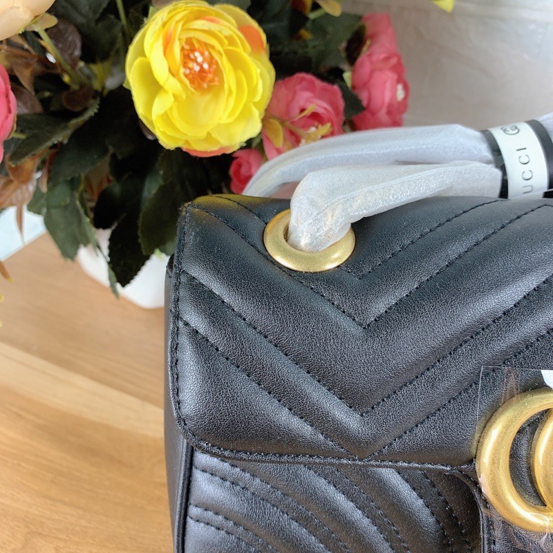 Túi xách Gucci Marmont màu đen size (có sẵn)