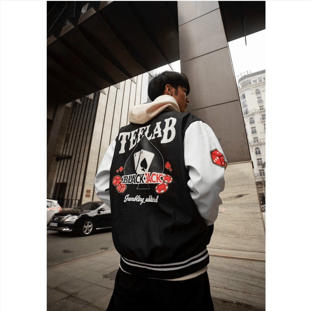 ÁO KHOÁC DÙ BOMBER CỔ TRÒN HOẠ TIẾT CỰC ĐẸP FORM RỘNG PHONG CÁCH MỚI