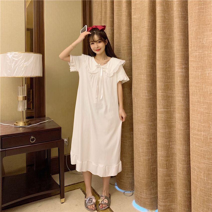 Đầm ngủ phong cách Nhật Bản xinh xắn cho nữ
