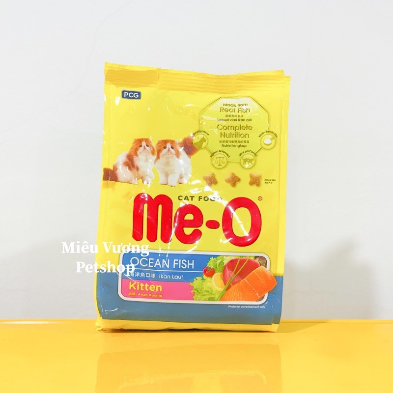 Thức ăn hạt Me-o Kitten cho mèo con [Túi 400g]