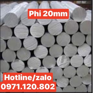 Nhôm cây đặc a6061 d20mm dài 1m