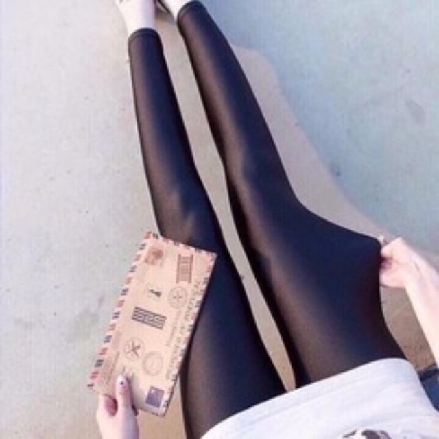 QUẦN Legging nhũ phong bì thư