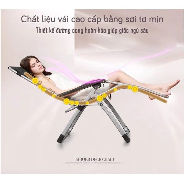 Ghế xếp, ghế dựa, ghế thư dãn deli boss