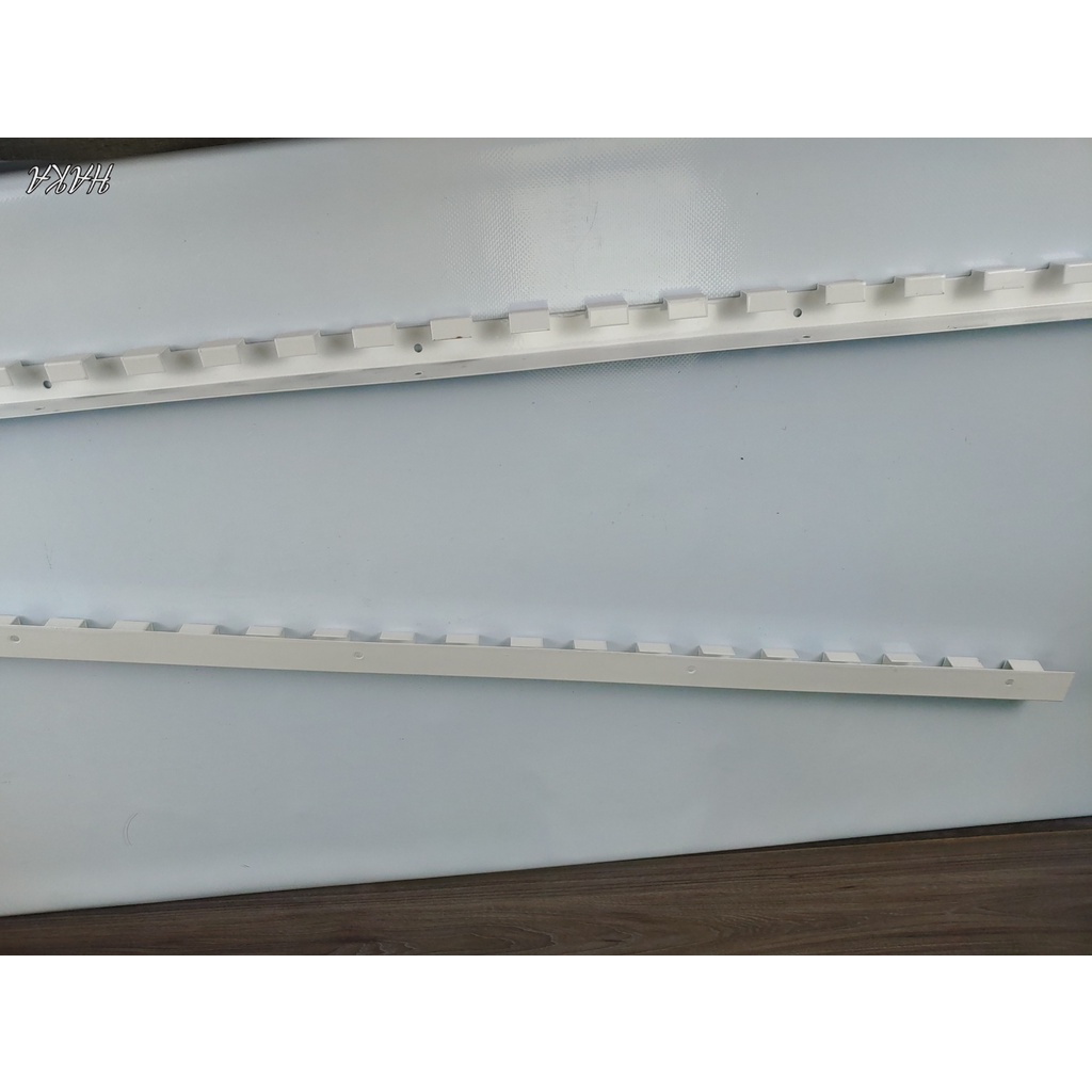 Thanh treo cố định  rèm nhựa PVC chất liệu sắt sơn tĩnh điện , inox