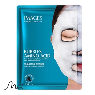 Mặt nạ sủi thải độc Bubbles Amino Acid xanh Hoạt Chất Than Hoạt Tính Làm Sạch Sâu