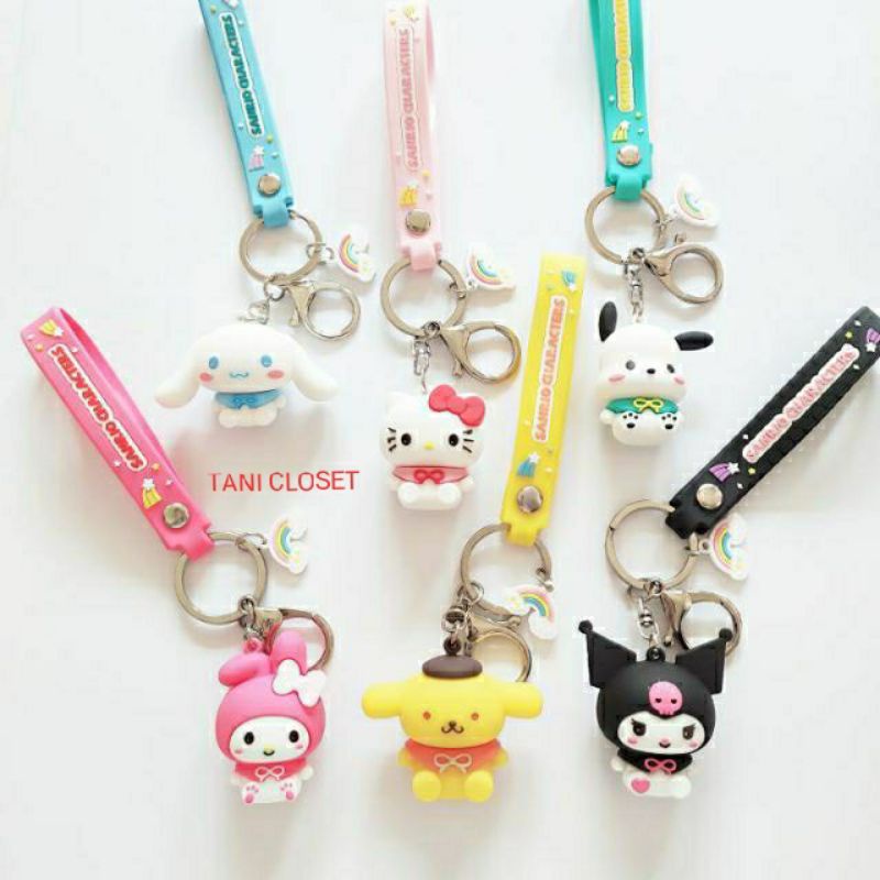 Móc khoá Hoạt Hình Sanrio Characters Cute Lạc Lối