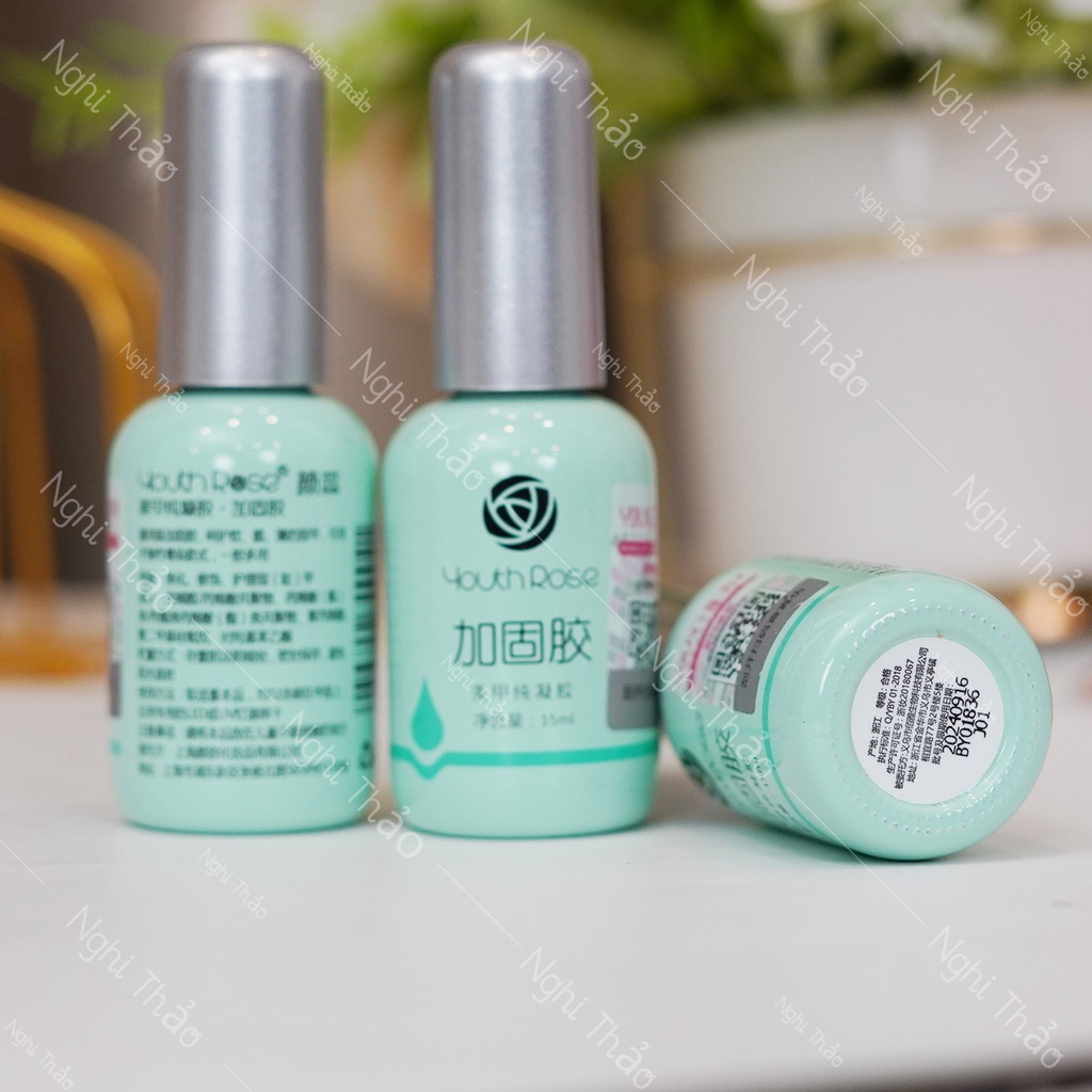 Sơn gel cứng móng hoa hồng 15ml