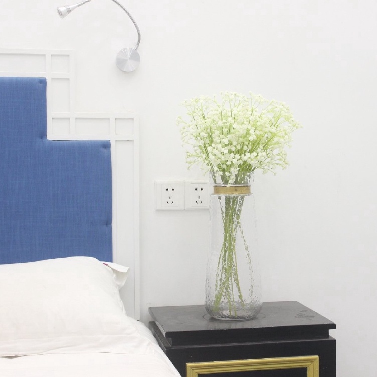 1 bó hoa cẩm tú cầu nhân tạo bằng nhựa trang trí nhà cửa/tiệc cưới DIY