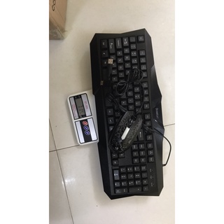 Combo Bàn phím chuột BOSSTON 837 Led 7 màu