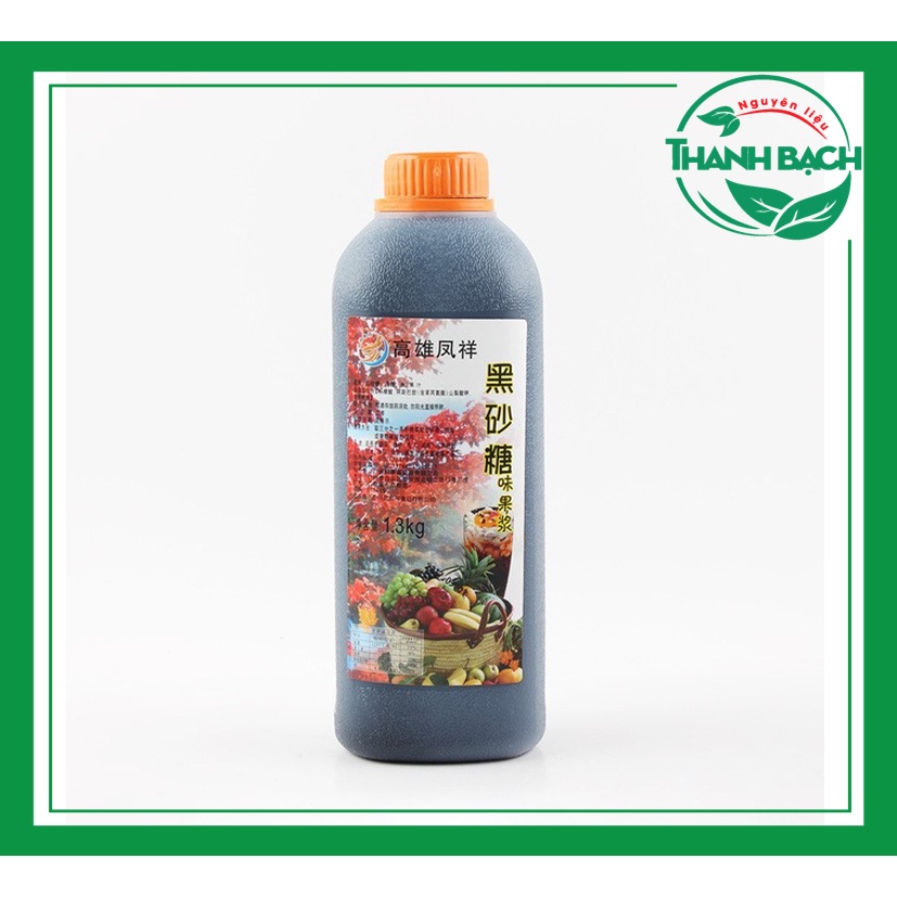 Siro đường đen Fengxiang (chai 1,3kg) nắp đỏ