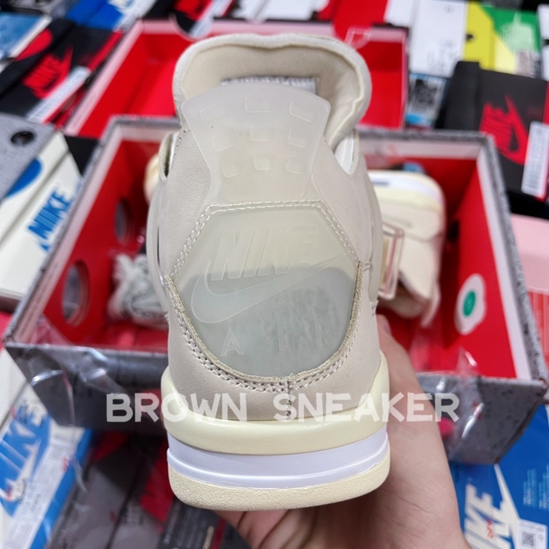 Giày AIR JORDAN 4 OFF WHITE SAIL | CAO CẤP