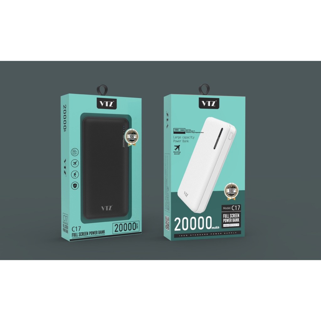 Sạc dự phòng VTZ C17 20.000mAh