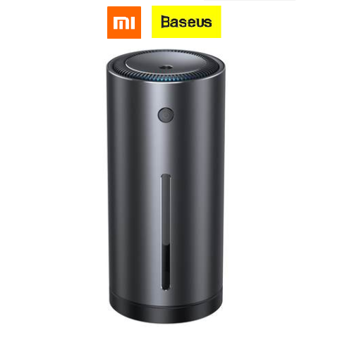 Xiaomi Baseus Alloy Car Humidifier 300ml Essential Oil Diffuser Nano Air Purifier Spray Mute Care for clean air with LED night light