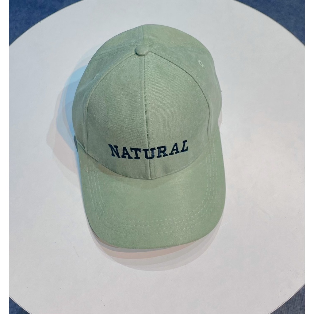 Mũ Lưỡi Trai  Cao Cấp Thêu Chữ Natural 399 Phong Cách Ulzzang Form