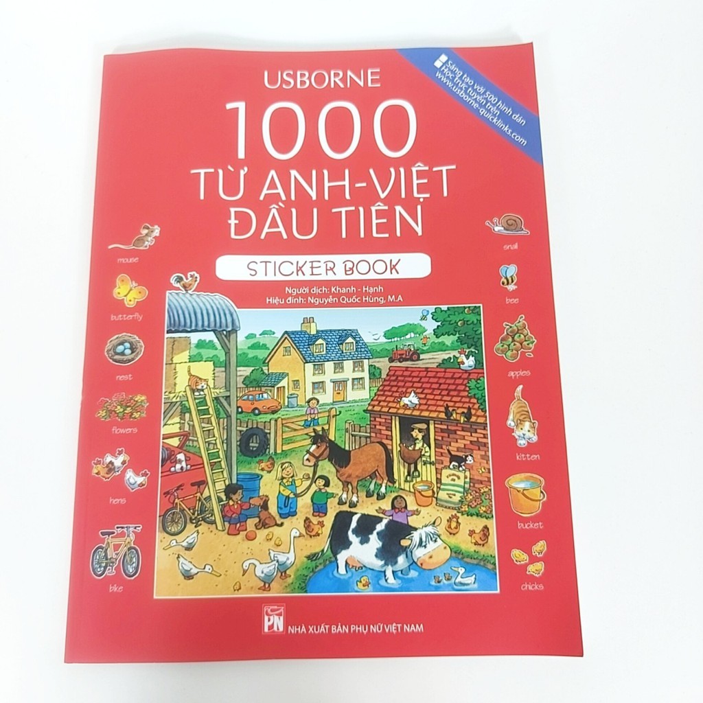 Sách - 1000 từ Anh việt đầu tiên | BigBuy360 - bigbuy360.vn