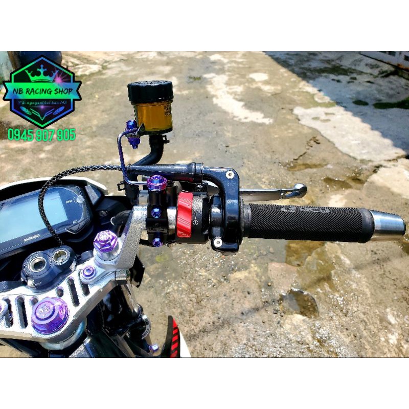 COMBO Cùm TZM TFX Bấm Sẵn Dây Ga Giắc Cắm Cho Satria Raider Sonic.NB Racing Shop