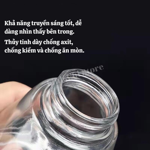 Lọ thủy tinh đựng dung dịch 150ml