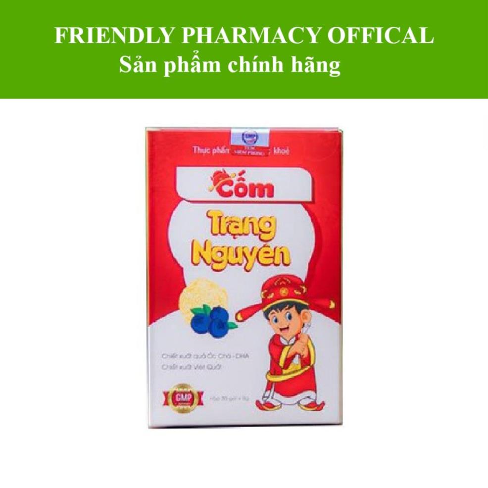 Cốm Trạng Nguyên – Hỗ trợ giảm tăng động, mất tập trung, tăng cường trí não cho trẻ thông minh, phản xạ nhanh (30 gói)
