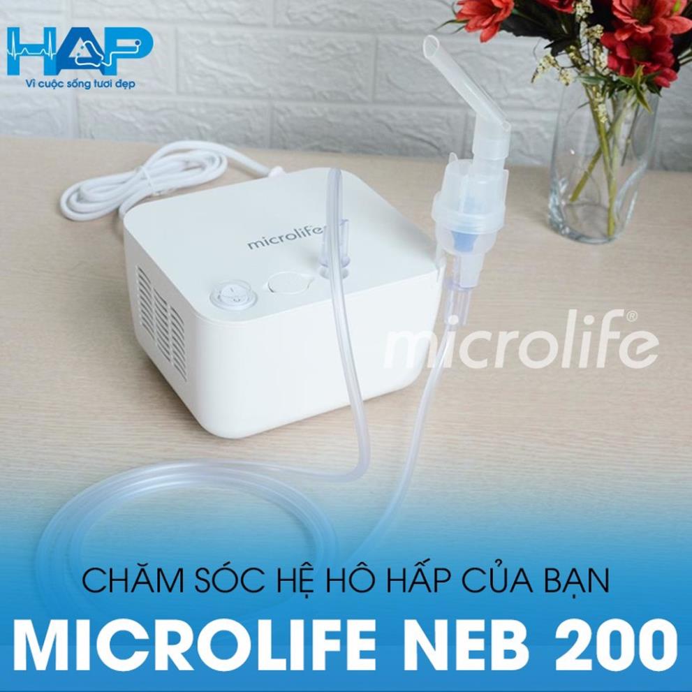 MÁY XÔNG MŨI HỌNG MICROLIFE NEB 200 - BẢO HÀNH 3 NĂM