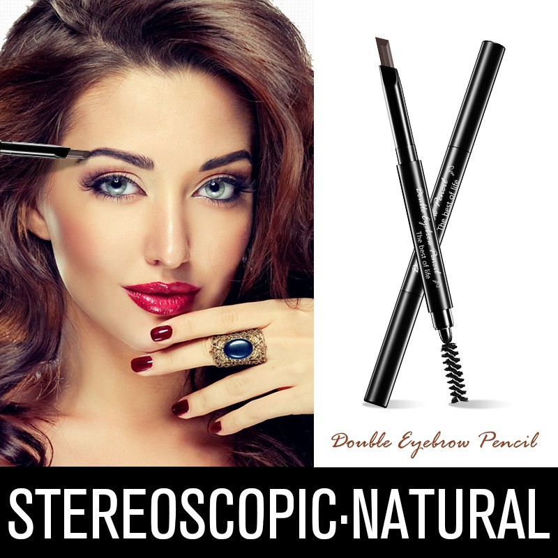 Chì kẻ mày LAIKOU chống thấm nước 2 trong 1 8g | BigBuy360 - bigbuy360.vn