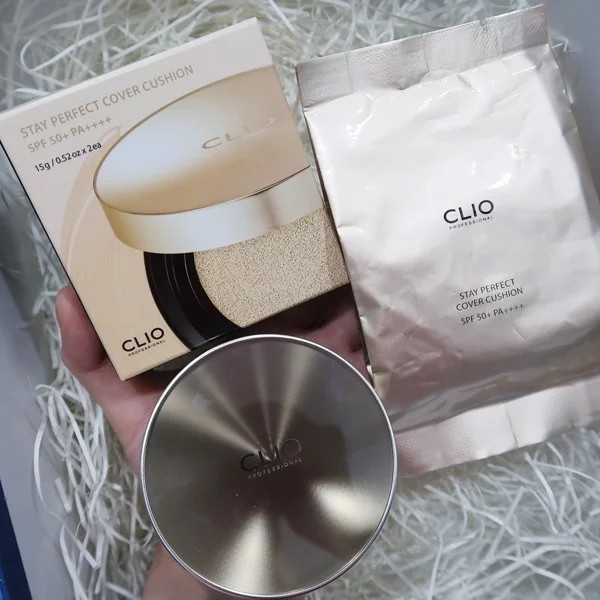 [Set 2 Lõi] Phấn Nước Che Khuyết Điểm Tốt, Cho Lớp Nền Mỏng Mịn Clio Stay Perfect | BigBuy360 - bigbuy360.vn