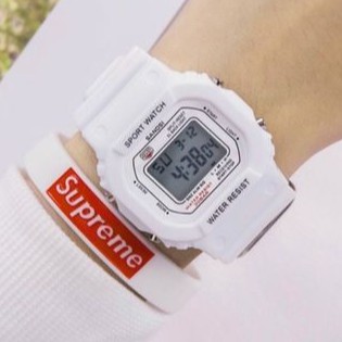 Đồng hồ thể thao unisex, máy điện tử, chống nước tốt, dây cao su thơm, phù hợp cho mọi lứa tuổi | BigBuy360 - bigbuy360.vn