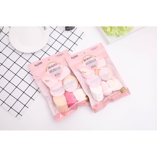 Set 13 bông mút trang điểm