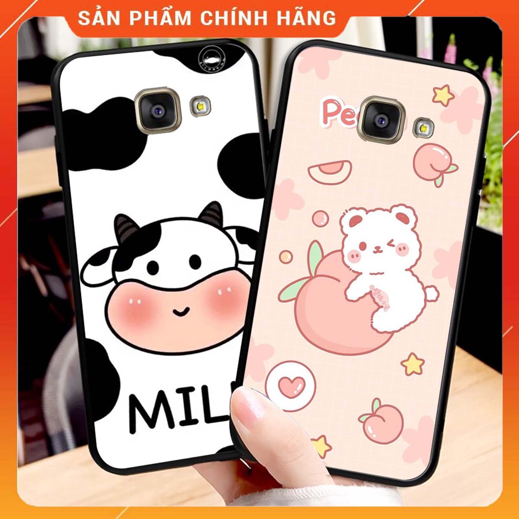 Ốp lưng Samsung A9 PRO in hình Gấu xinh xắn, Bò sữa đáng yêu,  ĐẸP -  RẺ - XINH - ĐỘC ĐÁO