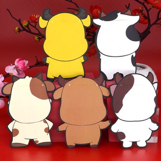 COMBO 10 LÌ XÌ TRÂU TÂN SỬU CUTE