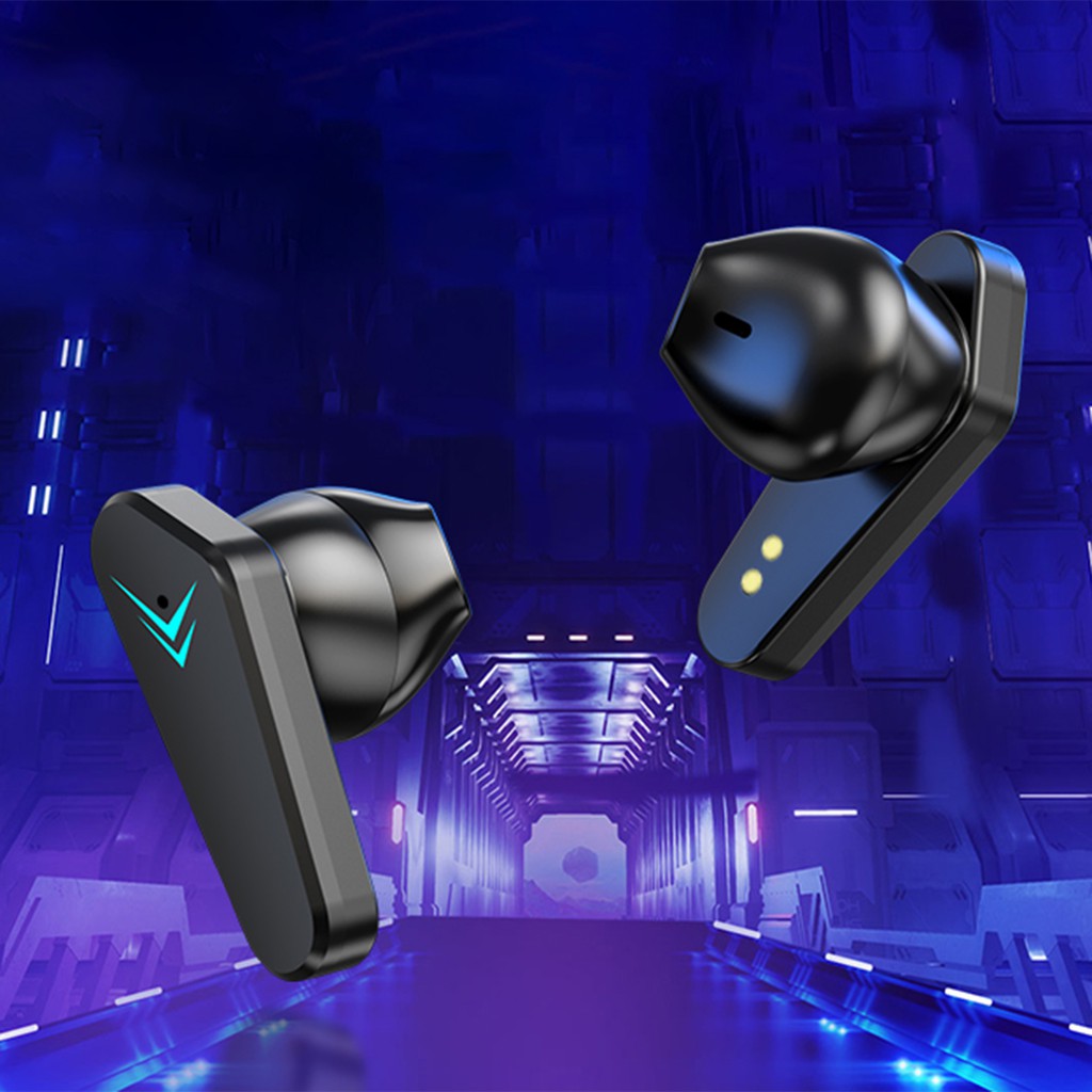 Game Wireless Earbuds with Deep Bass with Wireless Charging Case Running