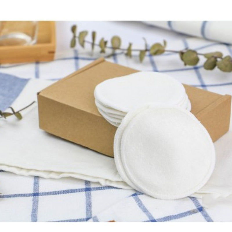 (Hàng Mới Về) 1 Miếng Bông Tẩy Trang Bằng Vải Tre Tự Nhiên Có Thể Tái Sử Dụng