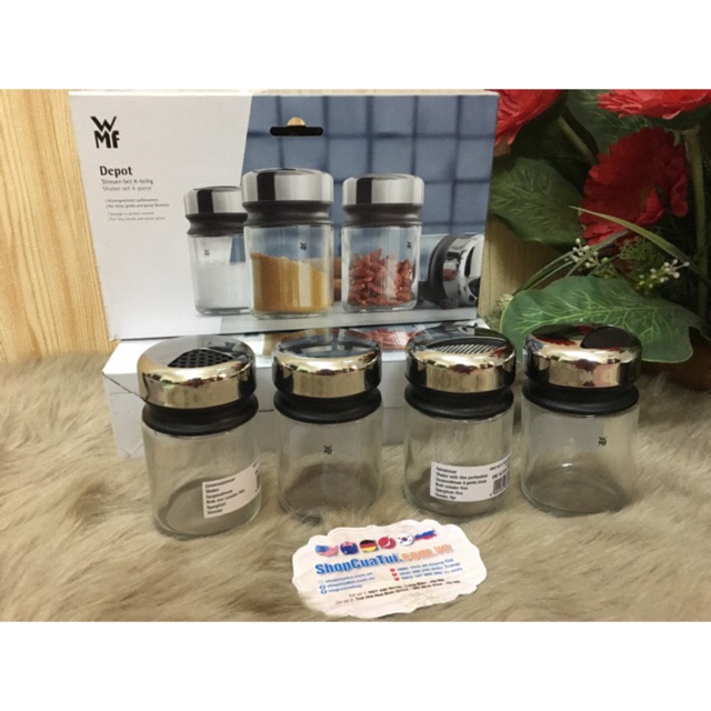 💁🏻SET 4 LỌ ĐỰNG GIA VỊ WMF⭐️