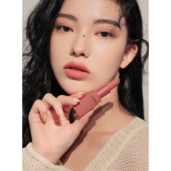 Son thỏi 3CE 115 hồng đất Mood Recipe Matte Lip Color