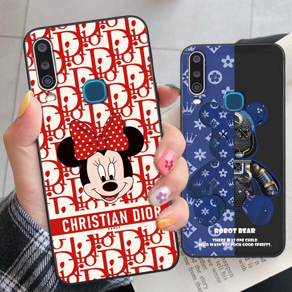 Ốp lưng Vivo Y12 / Y15 / Y17 hình thương hiệu, thời trang, cute, đáng yêu
