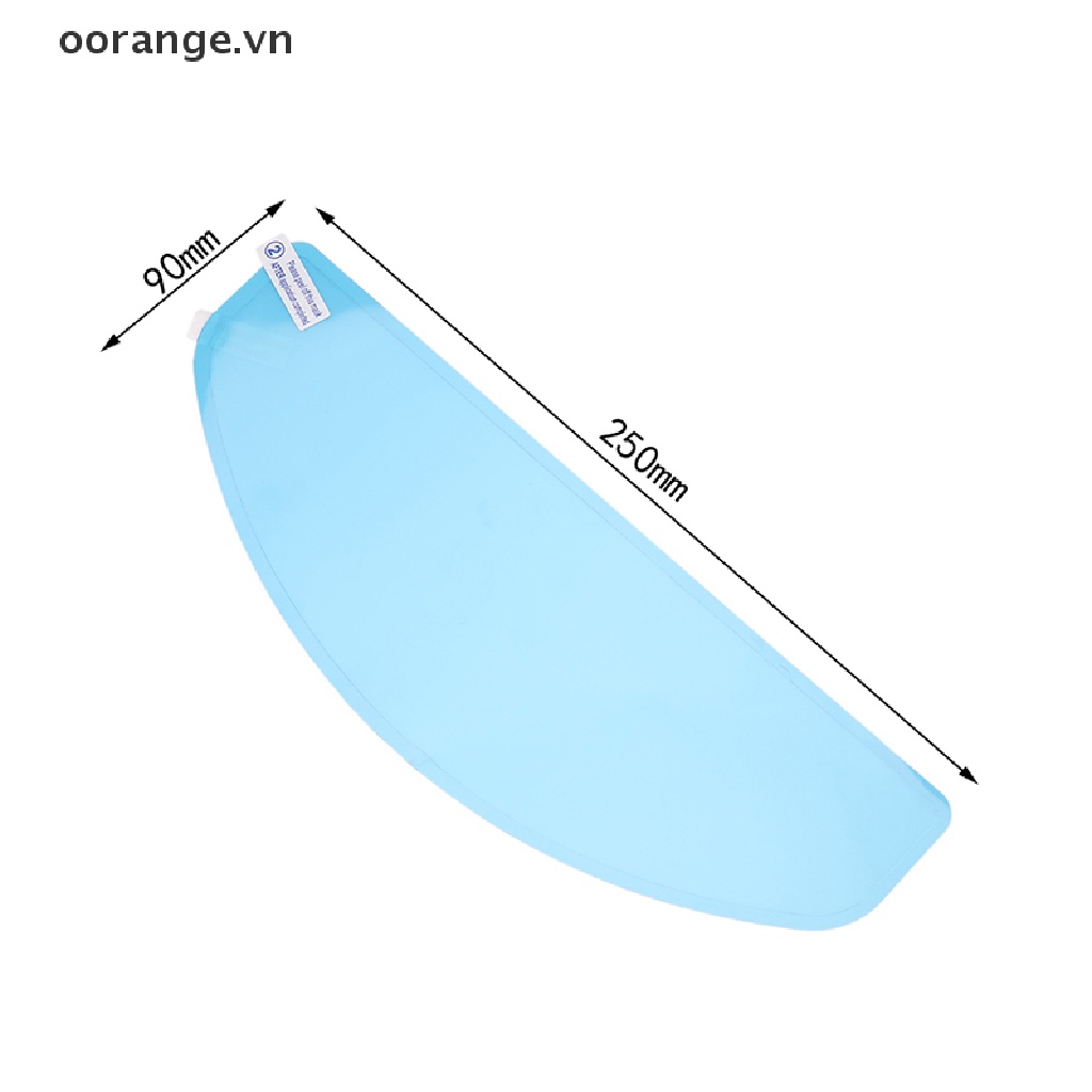 Phim dán bảo hộ chống sương mù gắn mũ bảo hiểm xe máy tiện dụng