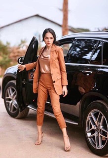 Áo hai dây lụa hương giang