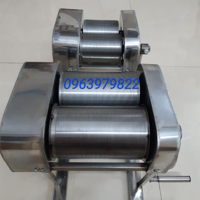 MÁY THÁI BÌ INOX CỠ ĐẠI QUAY TAY