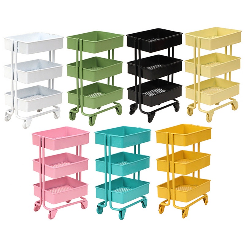 Giá Để Búp Bê 3 Tầng Mini Bằng Sắt DIY