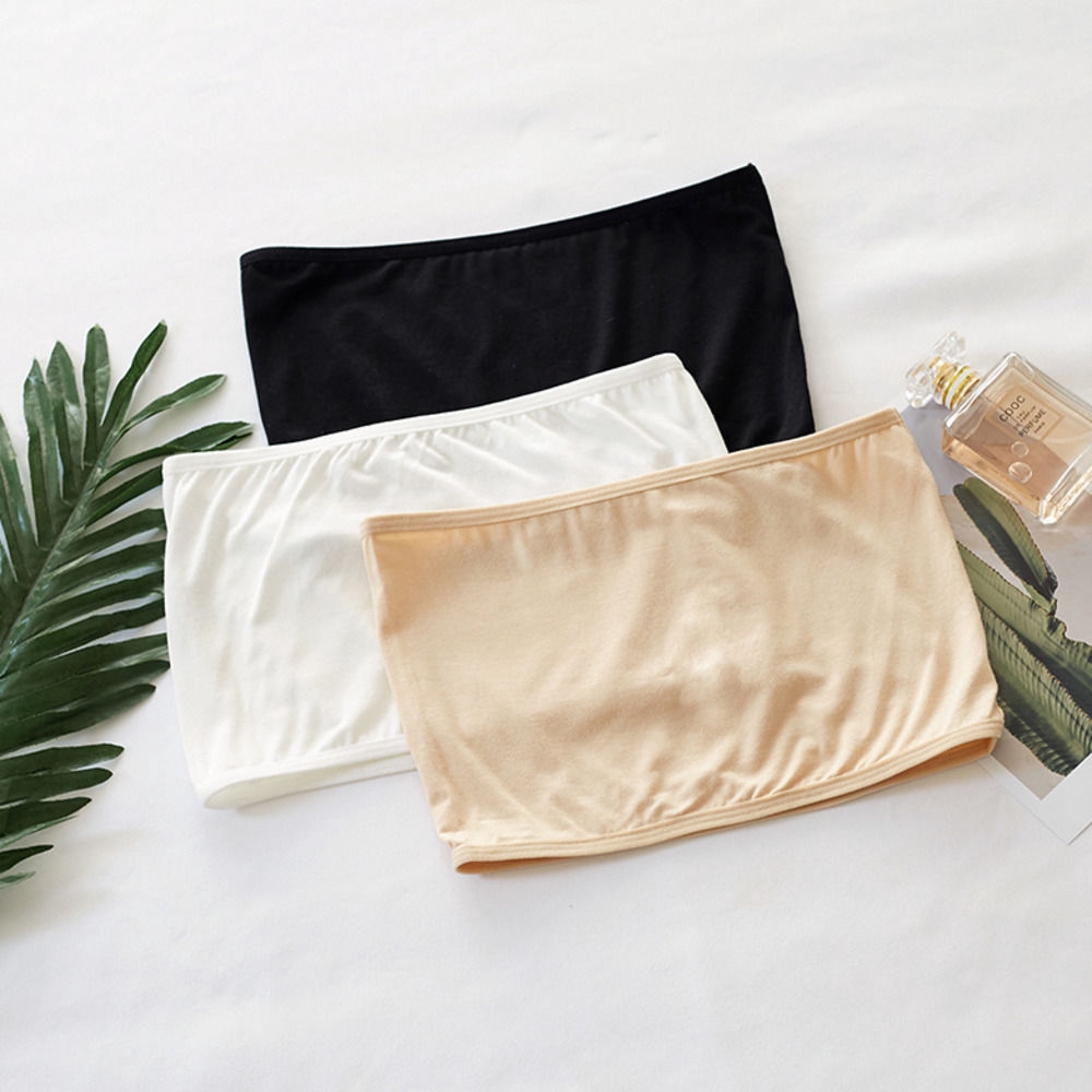 Áo Ống Không Tay/Áo Ngực Chất Liệu Cotton Co Giãn Thời Trang Cho Nữ | BigBuy360 - bigbuy360.vn