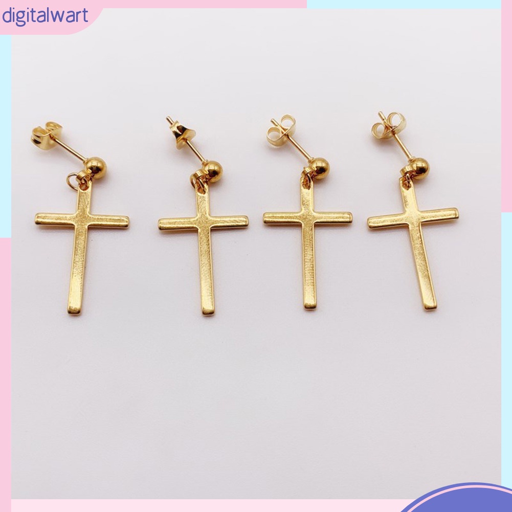 1 Khuyên Tai Hình Thánh Giá Cá Tính