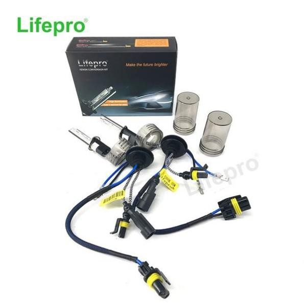 BỘ BÓNG ĐÈN XENON 55W H1 6000K + BALLAST CHÍNH HÃNG LIFEPRO .