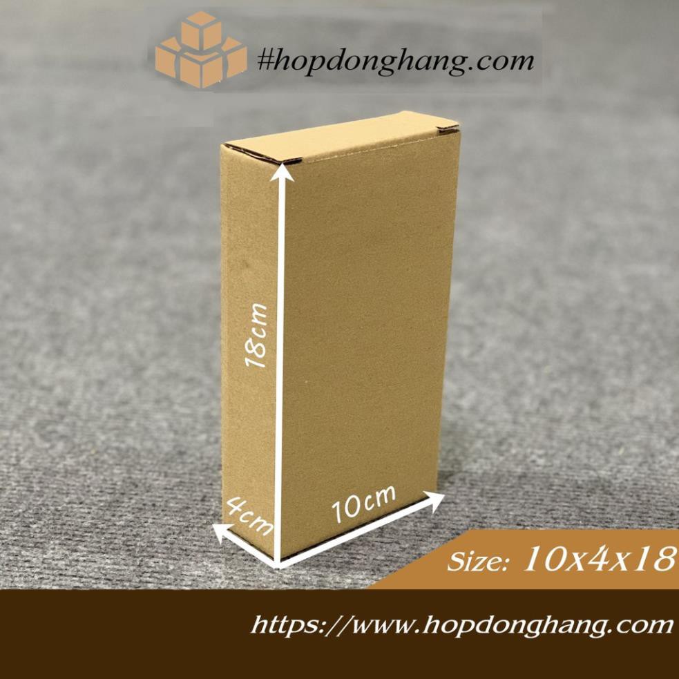 Hộp Carton Đóng Hàng - Hộp COD COMBO 100 Hộp 18x10x4