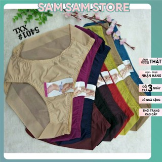 QUẦN LÓT NỮ. QUẦN LÓT THÁI CHẤT SU LẠNH PHỐI REN. Chất điều nhiệt phối ren điều nhiệt xịn thấm hút mồ hôi tốt