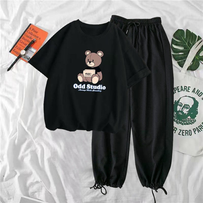 Đồ bộ nữ cotton mặc nhà co giãn thể thao thun đẹp bigsize (45 -85kg) AD02 quần lửng set ngốWEWYUUYTUY