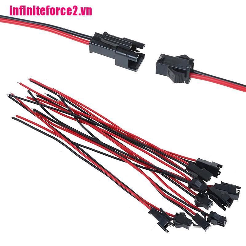 Bộ Dây Điện 10 15cm Jst Sm 2pin