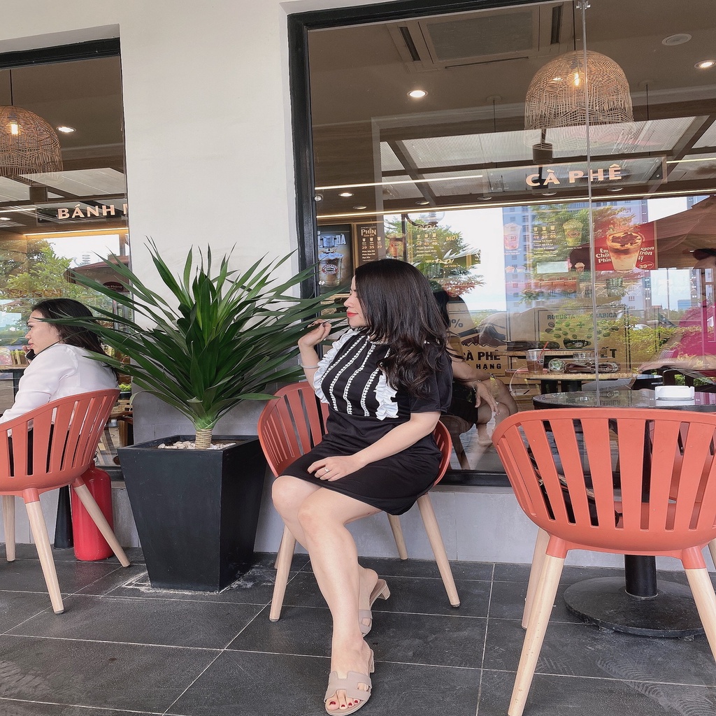 Váy đầm nữ xoè tiểu thư bigsize từ 65-85kg ,chất liệu thun poly xịn ,co giãn thoải mái ,mịn, mát | BigBuy360 - bigbuy360.vn