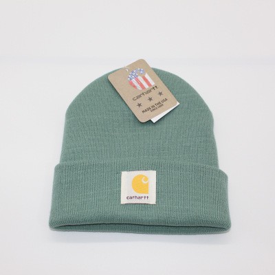 Mũ len beanie phong cách Hip hop carhartt thời trang mùa đông trẻ trung cho nam nữ