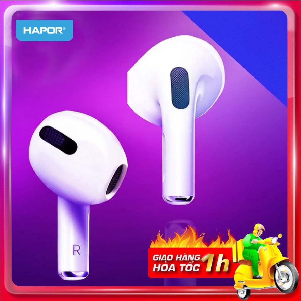 Tai nghe Bluetooth không dây thế hệ thứ 3 Nguyên Seal Full chức năng Định vị, chống ồn, xuyên âm- Âm thanh đỉnh bass sâu